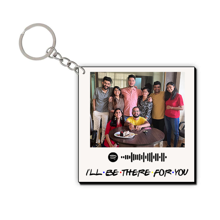 Personalised Spotify Key Chain - Premium Key Chain from TheGiftBays - Just ₹300! Shop now at TheGiftBays